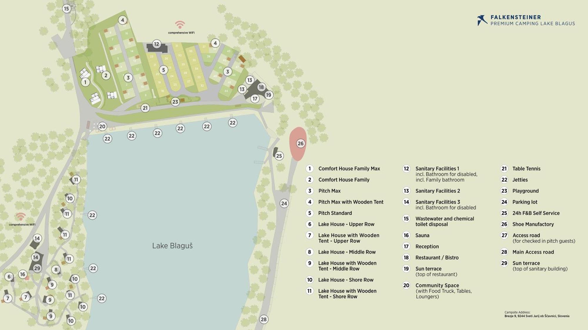 Falkensteiner Premium Camping Lake Blagus Sveti Jurij ob Scavnici ภายนอก รูปภาพ